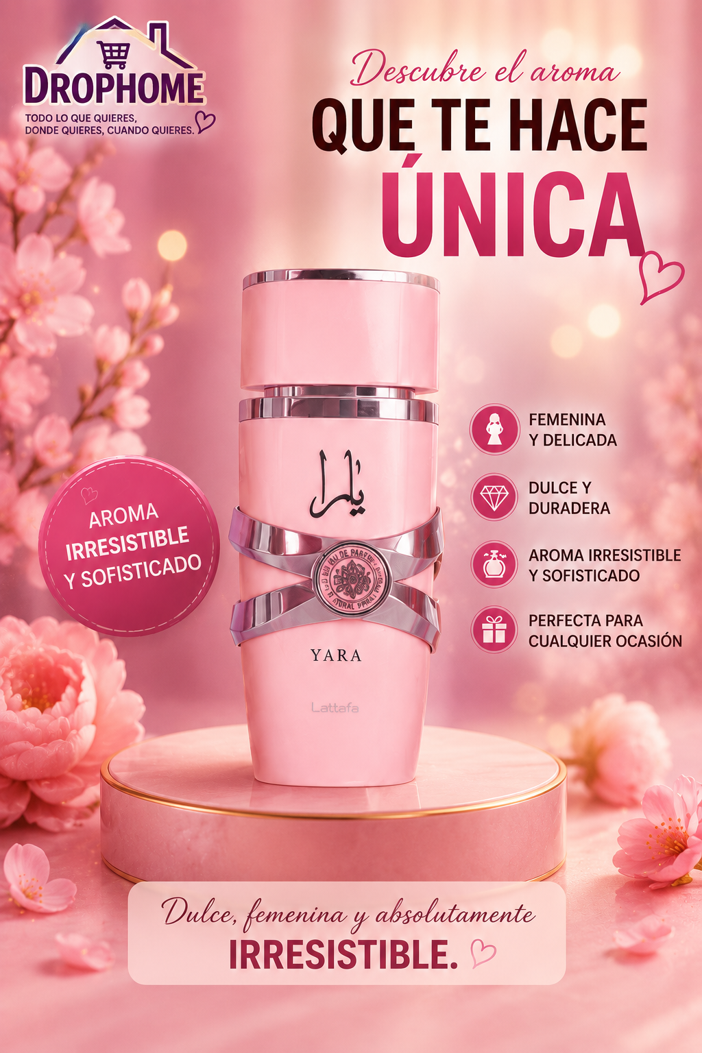 ✨ Yara Lattafa – La Fragancia Que Deja Huella 💖 Exclusivo