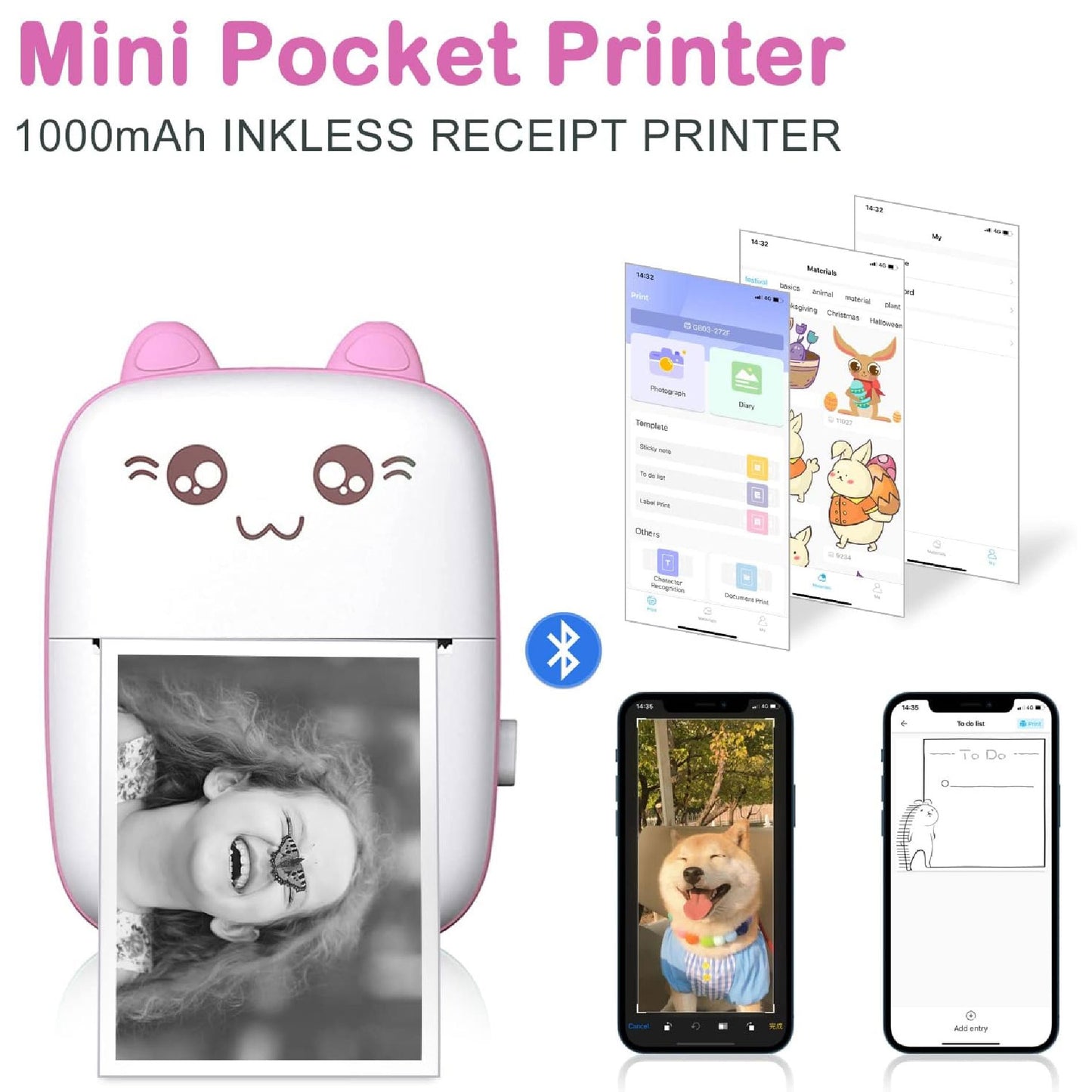 Mini impresora termica bluetooth