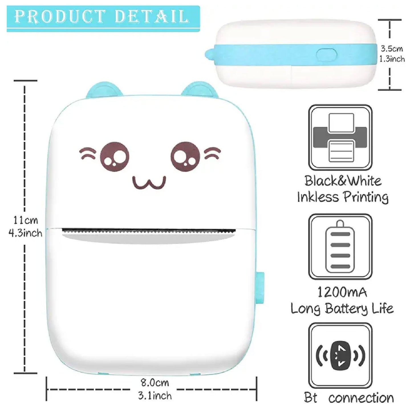 Mini impresora termica bluetooth