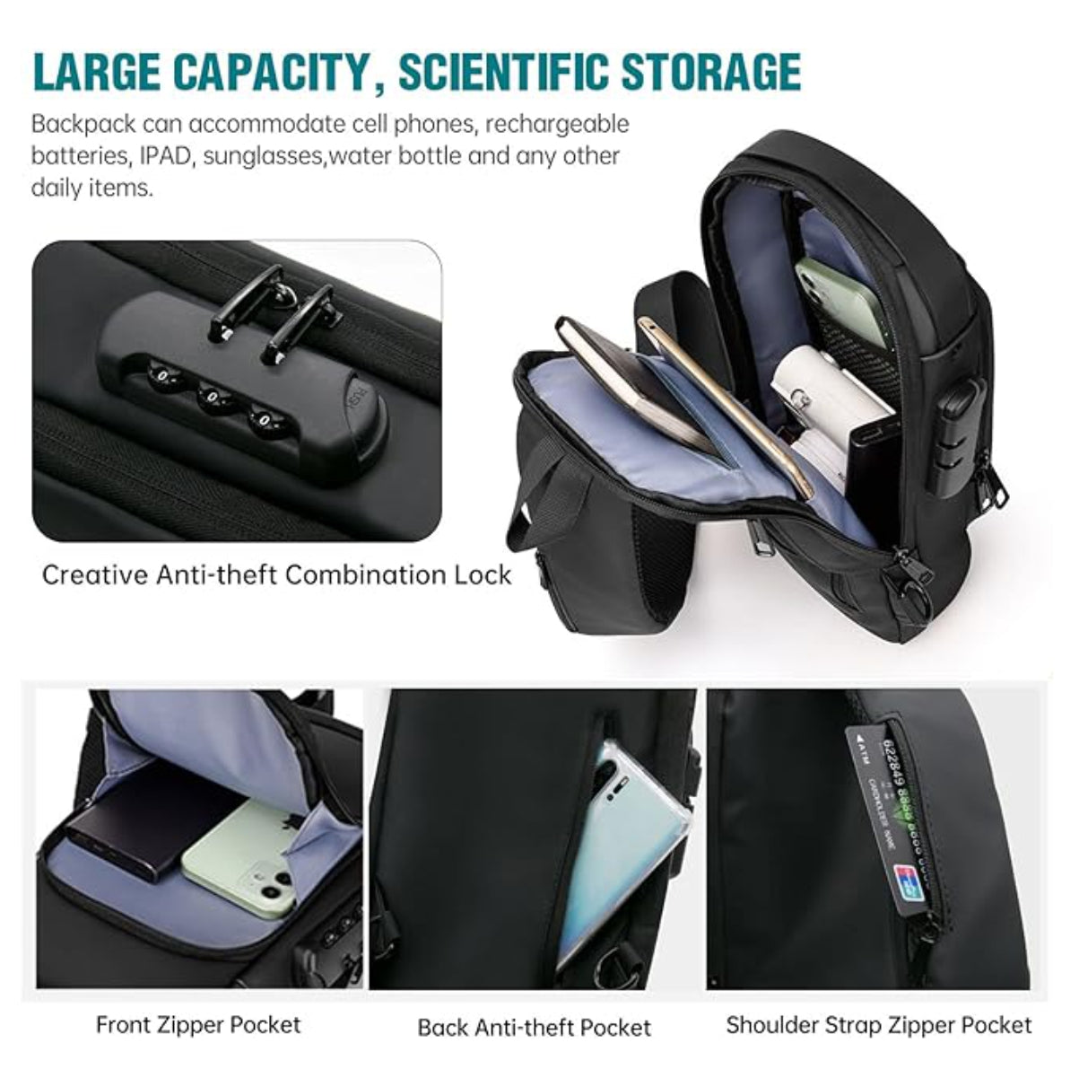 Maleta súper antirrobo e impermeable