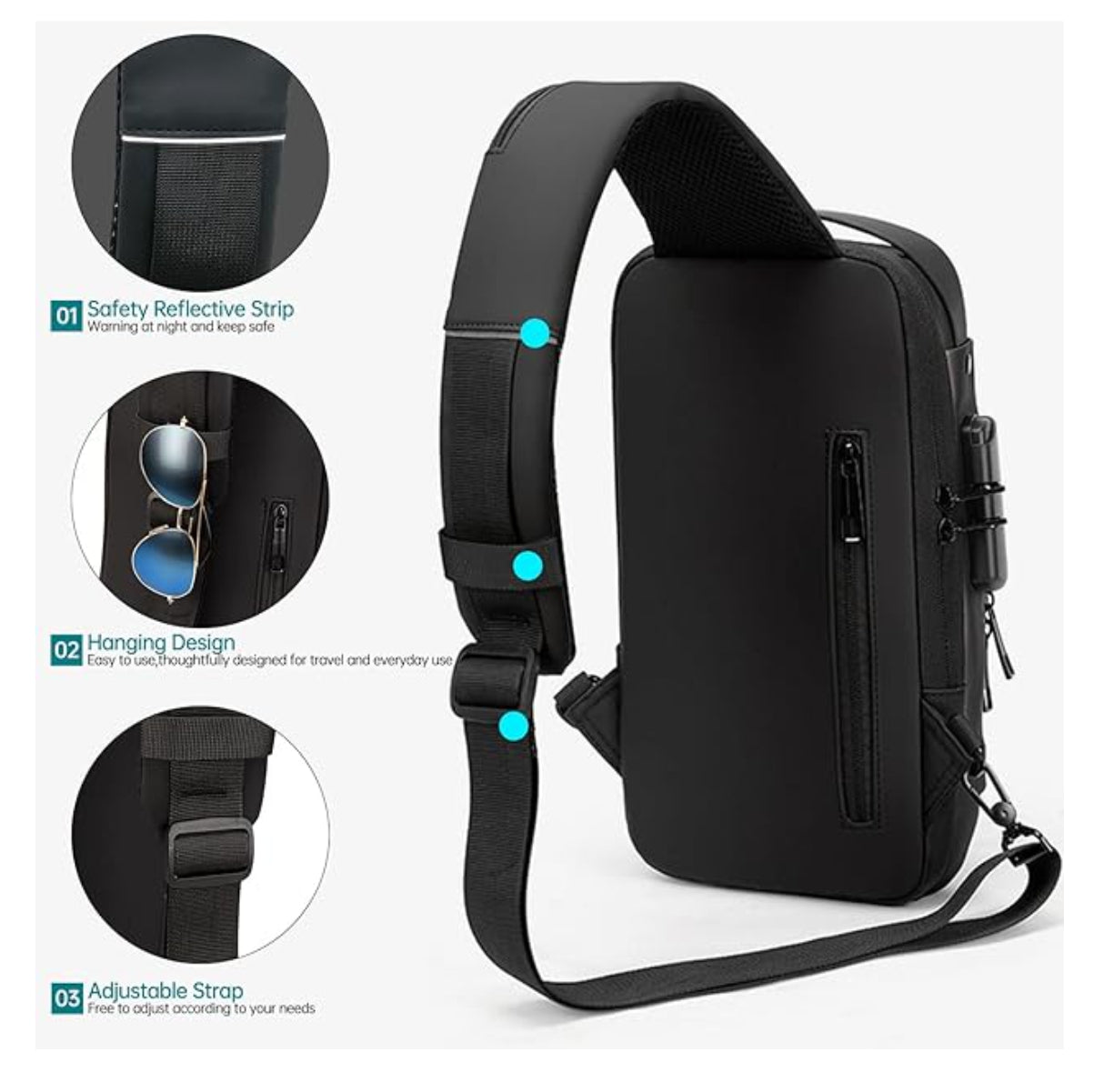 Maleta súper antirrobo e impermeable