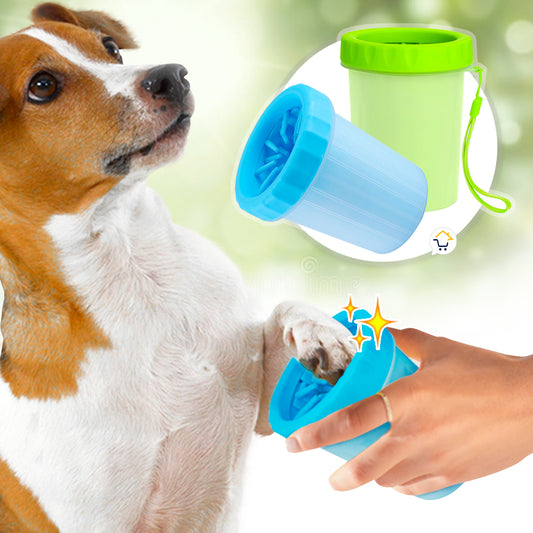 Vaso Limpiador De Patas Perros Portatil