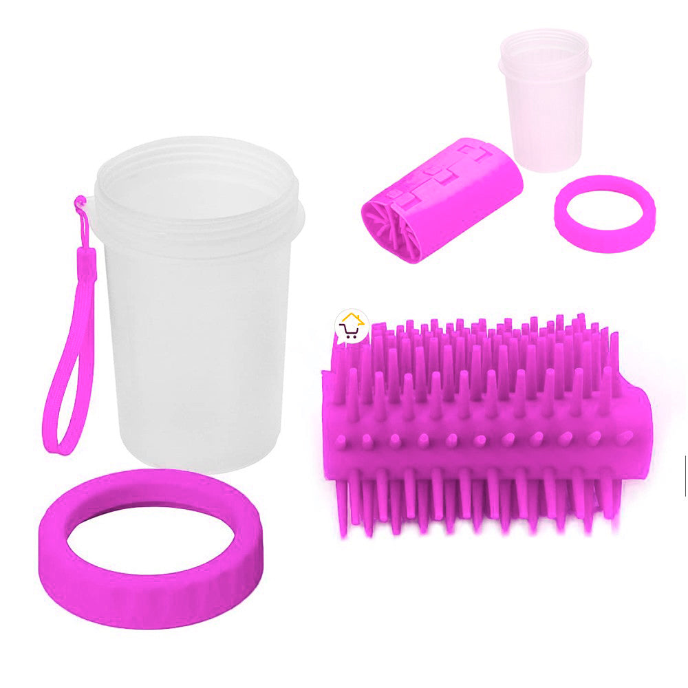 Vaso Limpiador De Patas Perros Portatil