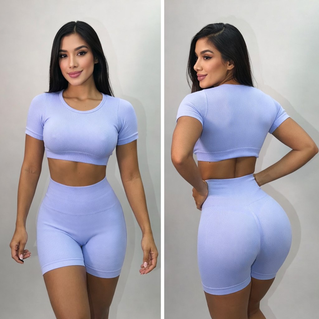 Conjunto americano short + blusa