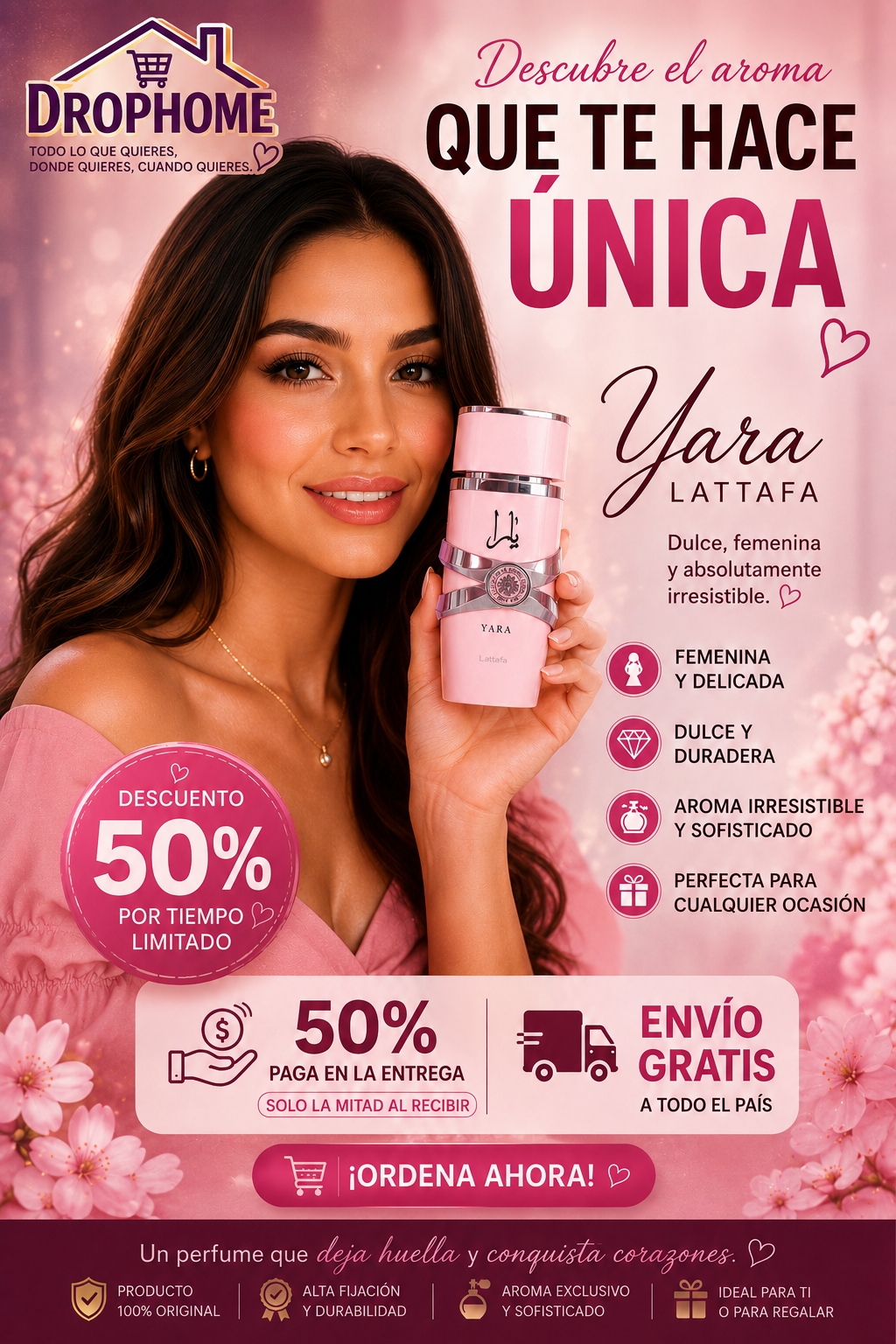 ✨ Yara Lattafa – La Fragancia Que Deja Huella 💖 Exclusivo