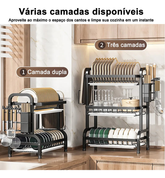 Escurridor De Platos De 3 Niveles