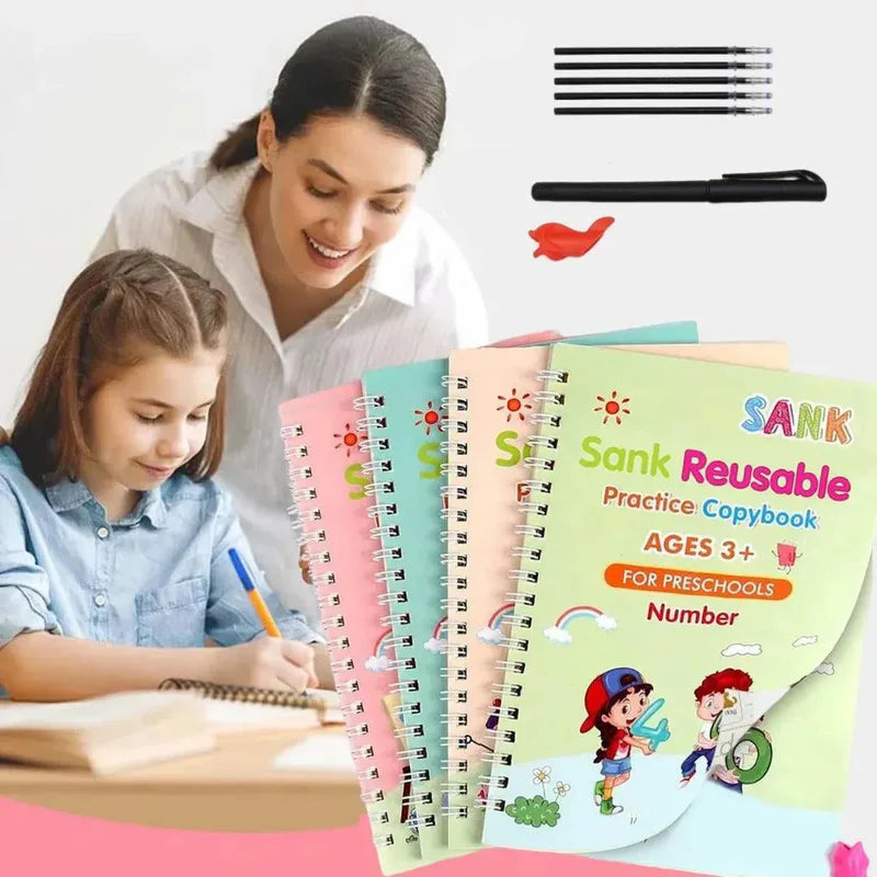 Kit Libros de caligrafia Montessori - el Kit de Caligrafía Mágica!