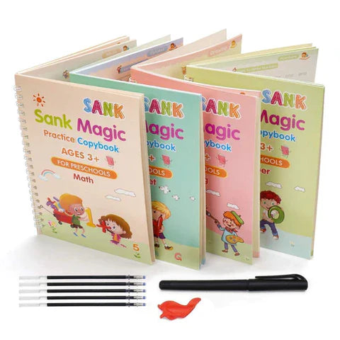 Kit Libros de caligrafia Montessori - el Kit de Caligrafía Mágica!