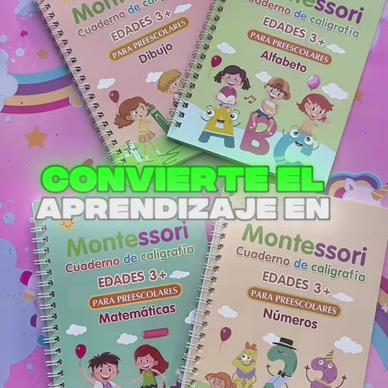 Kit Libros De Caligrafia Montessori