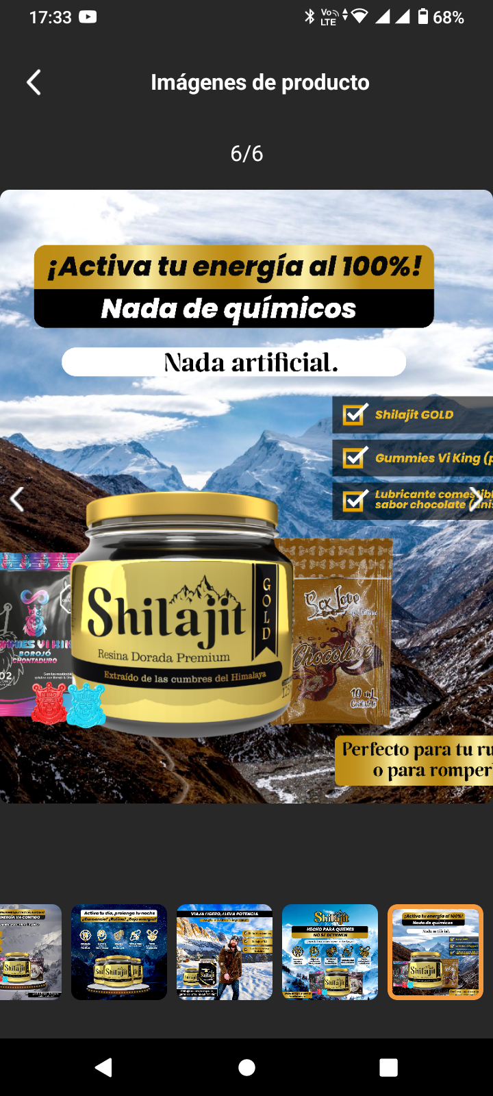 Shilajit GOLD x2 original con invima