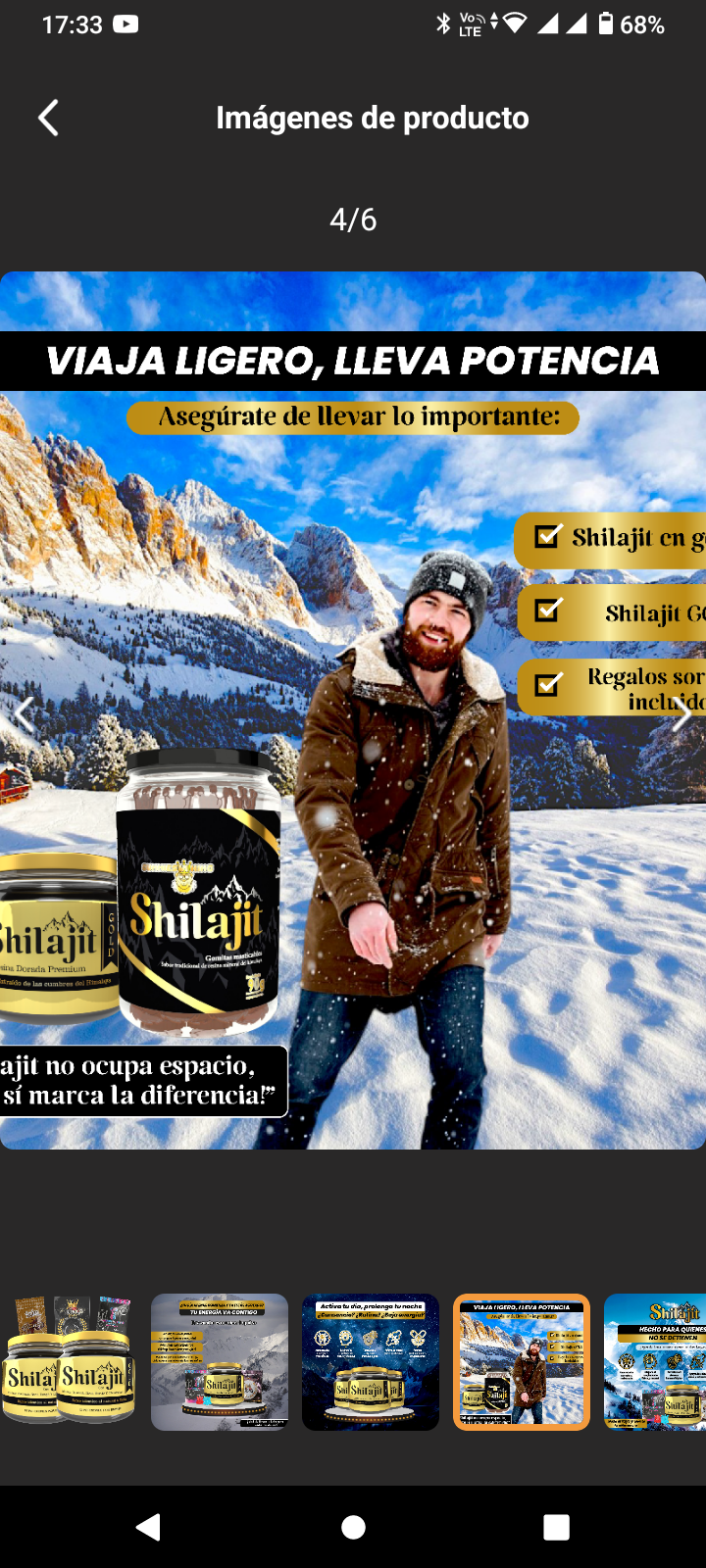 Shilajit GOLD x2 original con invima