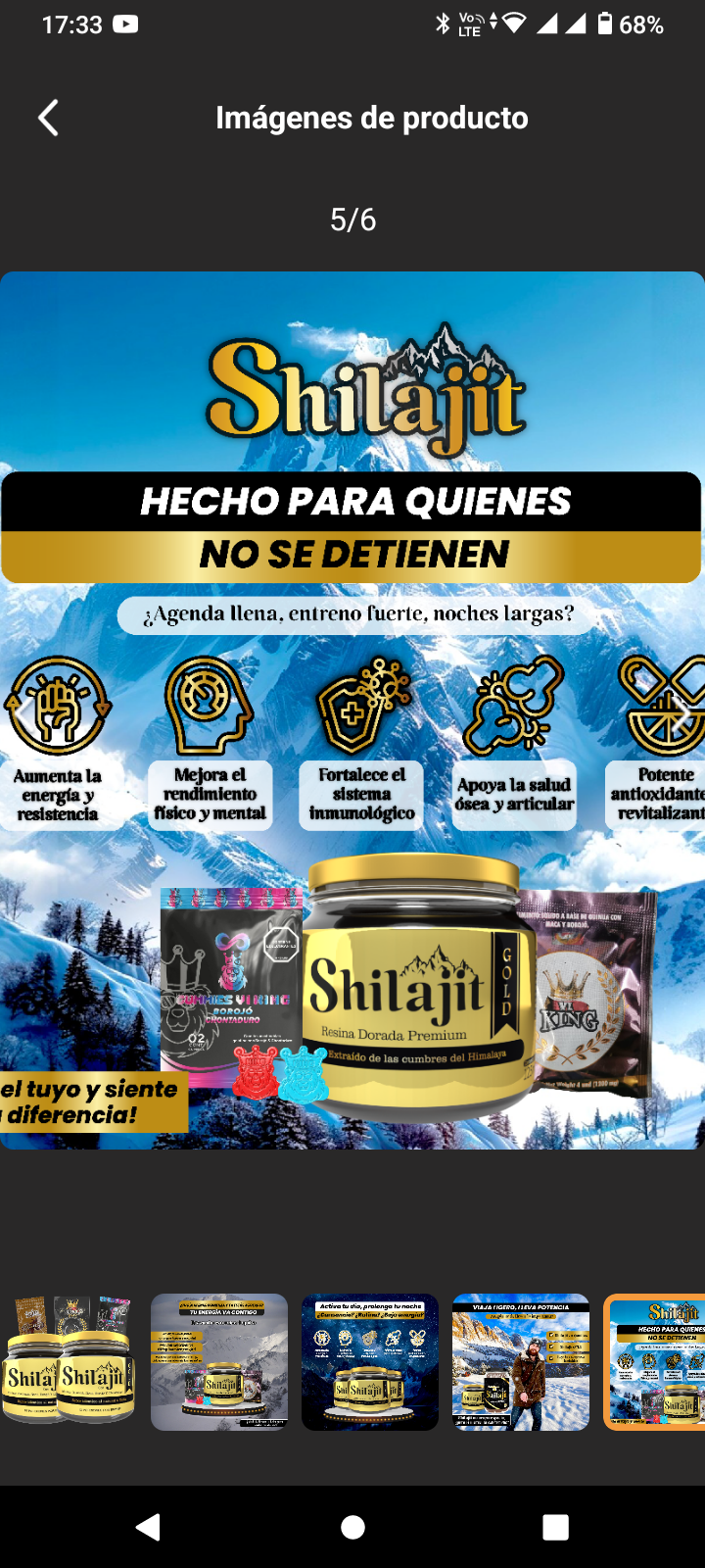 Shilajit GOLD x2 original con invima