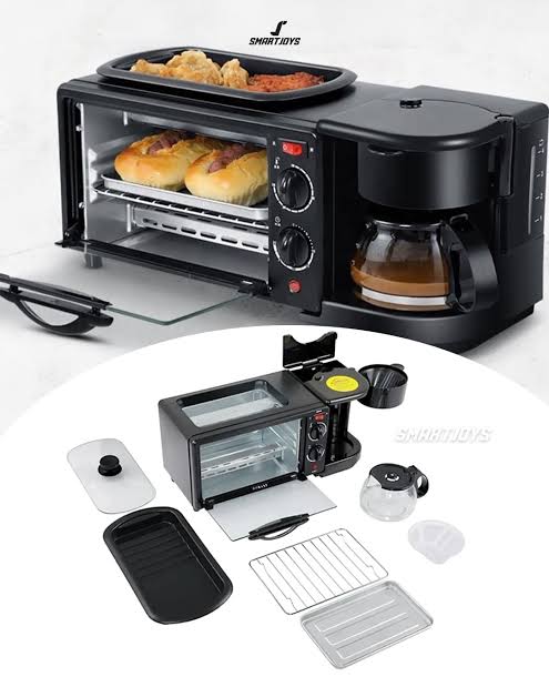Horno Mini Parrilla 3 en 1