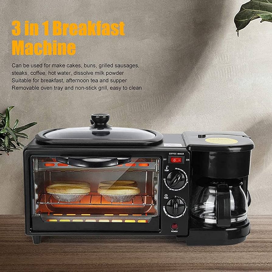 Horno Mini Parrilla 3 en 1